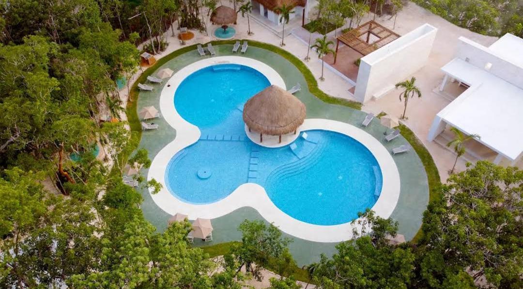 2-Bedroom Condo By The Jungle W/ Swimming Pool Puerto Morelos Exteriér fotografie